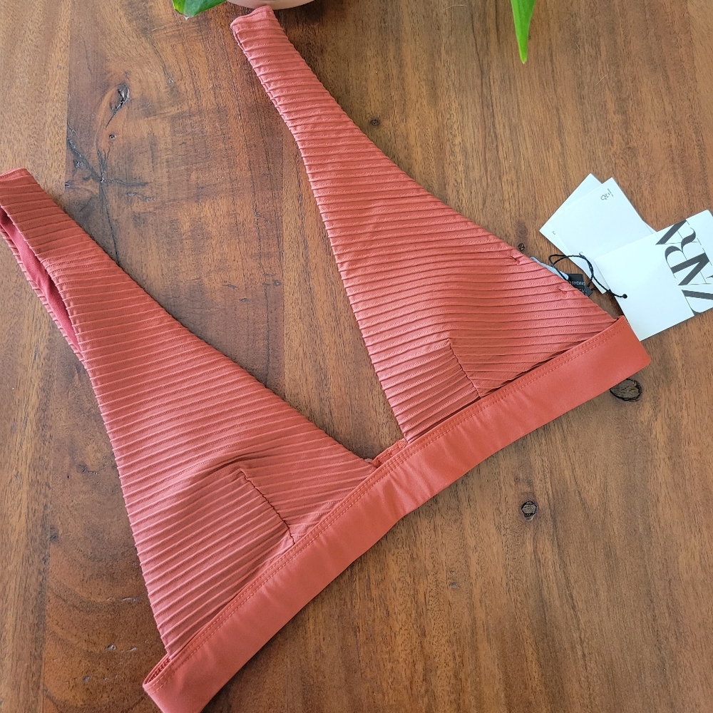 NWT Zara bikini top!